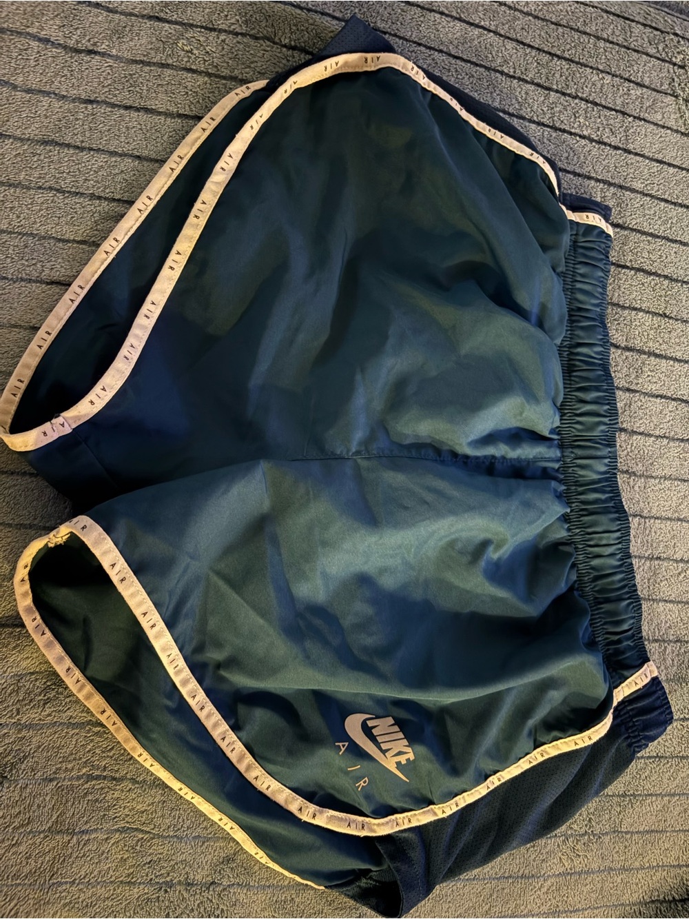 Nike Navy Blue Kids Athletic Shorts